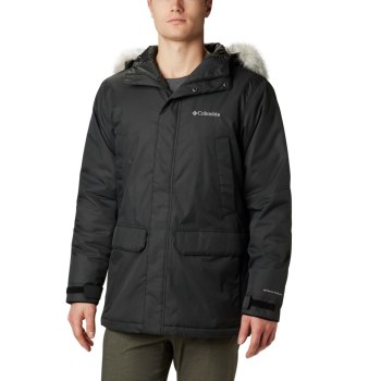 Columbia Muške Jakne - Penns Creek II Parka Crne | UTGQ-26753